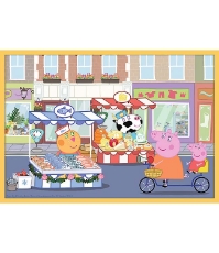 Imagine Puzzle Trefl 1 in 1 Intalneste-o pe Peppa Pig