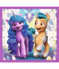 Imagine Puzzle Trefl 10 in 1 My Little Pony -  Poneii stralucitori