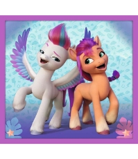 Imagine Puzzle Trefl 10 in 1 My Little Pony -  Poneii stralucitori