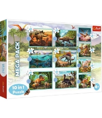 Imagine Puzzle Trefl 10In1 Lumea dinozaurilor