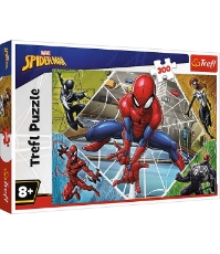 Imagine Puzzle Trefl 300 Marvel Spiderman Uimitorul Om Paianjen