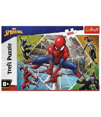 Imagine Puzzle Trefl 300 Marvel Spiderman Uimitorul Om Paianjen