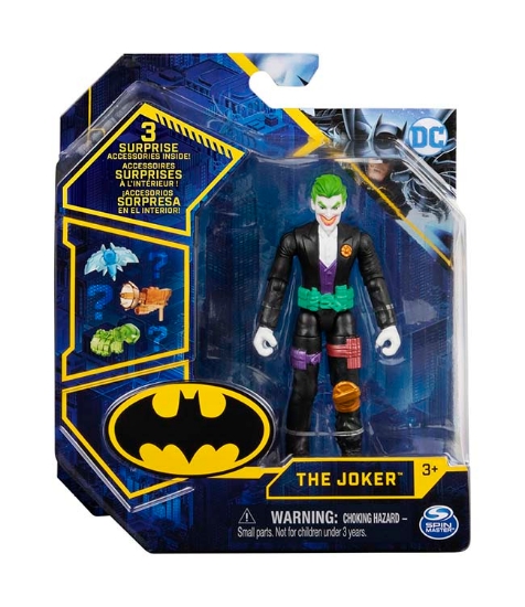 Imagine Figurina Joker articulata 10 cm cu 3 accesorii surpriza