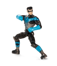 Imagine Figurina Nightwing cu costum tech si articulata 10 cm cu 3 accesorii surpriza