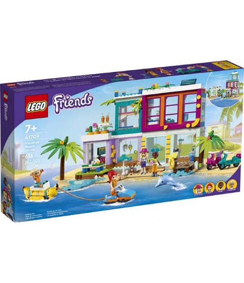 Imagine Lego Friends Casa de Vacanta de pe Plaja 41709