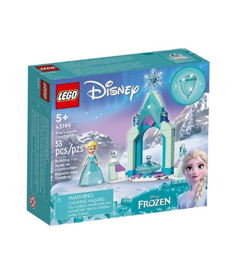 Imagine Lego Disney Princess curtea castelului Elsei 43199