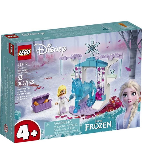 Imagine Lego Disney Princess Elsa si grajdul de gheata a lui Nokk 43209