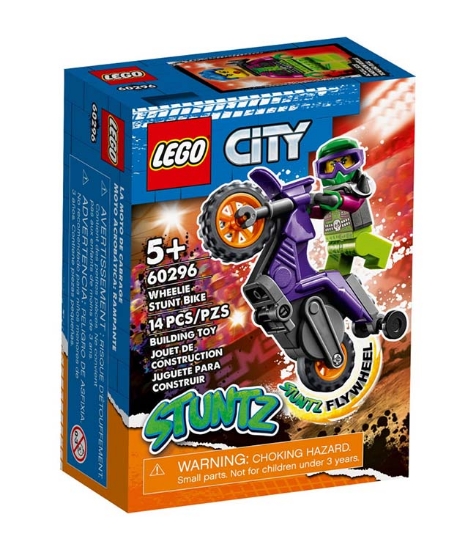 Imagine Lego City motocicleta de cascadorie Weelie 60296