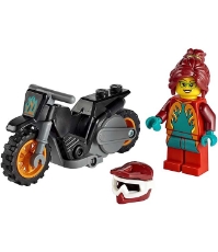 Imagine Lego City motocicleta de cascadorie pentru Pompieri 60311