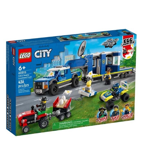 Imagine Lego City Masina centru de comanda mobil al Politiei 60315