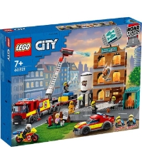 Imagine Lego City Brigada de Pompieri 60321