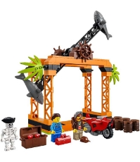 Imagine Lego City Stuntz Provocarea de cascadorii Atacul Rechinului 60342