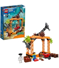 Imagine Lego City Stuntz Provocarea de cascadorii Atacul Rechinului 60342