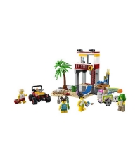 Imagine Lego City Postul de salvamar de pe plaja 60328