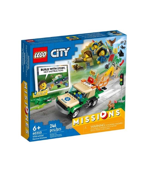 Imagine Lego City Misiuni de salvare a animalelor salbatice 60353