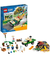 Imagine Lego City Misiuni de salvare a animalelor salbatice 60353