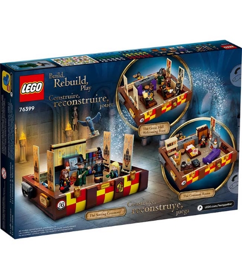 Imagine Lego Harry Potter Cufarul magic Hogwarts 76399