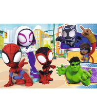 Imagine Puzzle Trefl 24 Maxi Spidey si   prietenii lui extraordinari