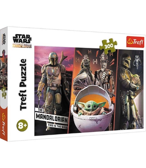 Imagine Puzzle Trefl 300 Star Wars Mandalorianul