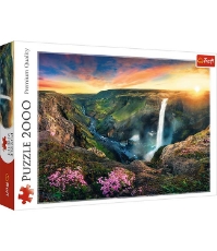 Imagine Puzzle Trefl 2000 Cascada Haifoss Isalnda