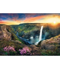 Imagine Puzzle Trefl 2000 Cascada Haifoss Isalnda