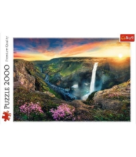 Imagine Puzzle Trefl 2000 Cascada Haifoss Isalnda