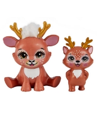 Imagine Enchantimals set papusi Danessa Deer & Sprint si Danetta Deer & Fleet