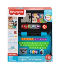 Imagine Fisher Price Laugh&Learn Laptop interactiv in limba romana