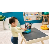 Imagine Fisher Price Laugh&Learn Laptop interactiv in limba romana