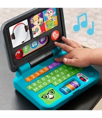 Imagine Fisher Price Laugh&Learn Laptop interactiv in limba romana