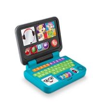 Imagine Fisher Price Laugh&Learn Laptop interactiv in limba romana