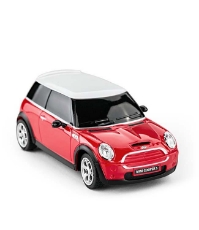 Imagine Masina cu telecomanda mini Cooper rosie cu scara 1 la 24