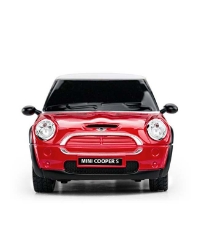 Imagine Masina cu telecomanda mini Cooper rosie cu scara 1 la 24