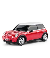 Imagine Masina cu telecomanda mini Cooper rosie cu scara 1 la 24