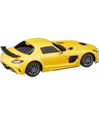 Imagine Masina cu telecomanda Mercedes-Benz SLS amg galbena cu scara 1 la 18