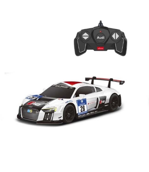 Imagine Masina cu telecomanda Audi R8 Lms Performance alb scara 1 la 18