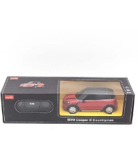 Imagine Masina cu telecomanda mini Cooper S Countryman rosu cu scara 1 la 24