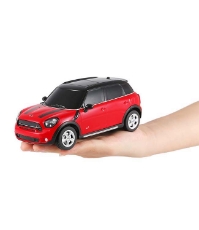 Imagine Masina cu telecomanda mini Cooper S Countryman rosu cu scara 1 la 24