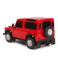 Imagine Masina cu telecomanda Land Rover Defender rosie cu scara 1 la 24