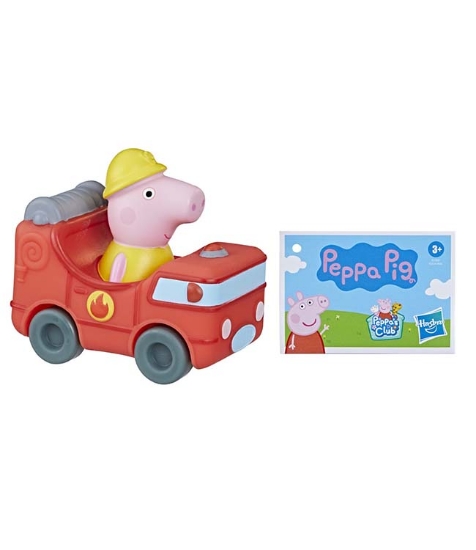 Imagine Peppa Pig masinuta Buggy si figurina Purcelusul Pompier