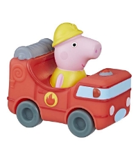 Imagine Peppa Pig masinuta Buggy si figurina Purcelusul Pompier