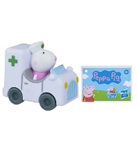 Imagine Peppa Pig masinuta Buggy si figurina iepurasul Doctor