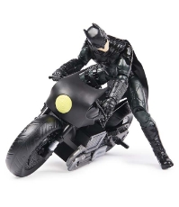 Imagine Batman film motocicleta lui Batman si figurina Batman 30 cm