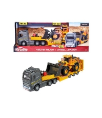 Imagine Majorette Volvo  camion si Incarcator Frontal scara 1 la 43