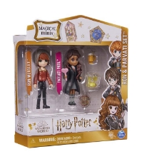 Imagine Harry Potter Wizarding World magical minis set 2 figurine Ron si Parvati