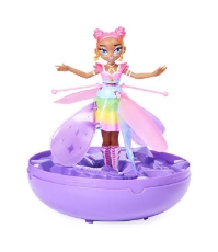 Imagine Hatchimals Zana zburatoare curcubeu cu sclipici