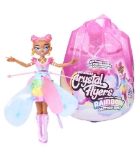 Imagine Hatchimals Zana zburatoare curcubeu cu sclipici