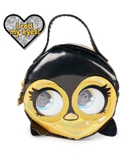 Imagine Purse Pets gentuta micro Pinguin negru