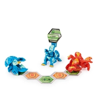 Imagine Bakugan S4 pachet Starter Howlkor Ultra, Colossus si Pegatrix