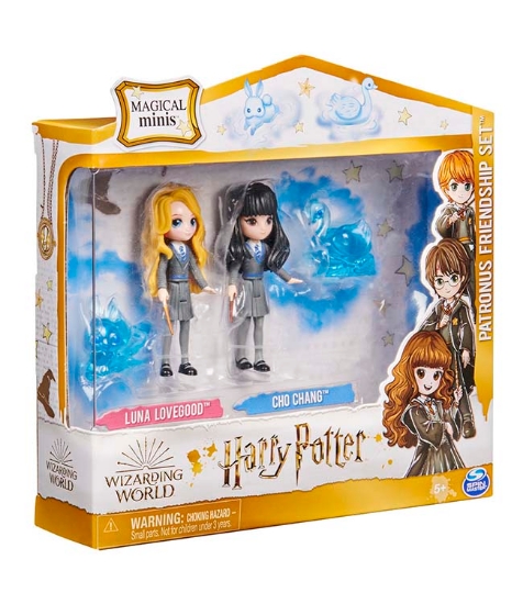 Imagine Harry Potter Wizarding World magical minis set 2 figurine Luna Lovegood si Cho Chang